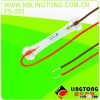Welding Vinyl Tube Sealing Thermal Fuse 65C 70C. 72C 76C 77C 84C Degrcc 250V 10A KSD FS-003 thermal
