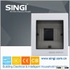 Focused on 20 years ABS material ivory-white color high quality cold--rolled steel box body 4 ways e