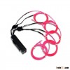 Factory wholesale 2.3mm rgb light Glowing electroluminescent el wire