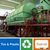 Huayin Brand Green Tech Waste Tire/Plastic Recycling To Biodiesel Machine