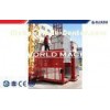 SS100 / 100 Construction lifter Machinery two cage for building material