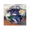 Indoor Helium Filling Earth Globe Balloons Inflatable Exhibition Spheres
