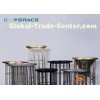 6 inch / 8 inch Industrial Filter Bag Cage with Spray Coating Treatment