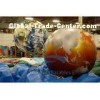 Exhibition Inflatable World Globe Ball 2 M Digital Printing With Globe Map