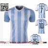 2015-16 National Team Argentina MESSI DI MARIA AGUERO Thai Quality Home Men's Soccer Jerseys
