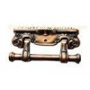 Antique brass finish zamak metal coffin accessories handle H014
