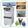 Full Stainless Steel Frozen Yogurt Making Machine, 3 Flavors Soft Serve Ice Cream Machine For Super