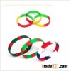 Breaking point color silicone wristband