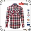 CVC 80 20 flannel shirt for men