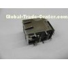 25.4mm Integrated 10/100M Tap Up 1-Port / RJ45 single port transmitter filter with full shielded