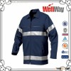Navy safety reflective tape men work shirts