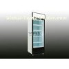 Single door Upright Beverage Cooler 450L with Fin Type evaporator , Coke Brand Model
