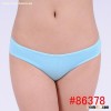 Plain cotton bkini Stretch cotton brief solid color women short lady panty undergarment lingerie int