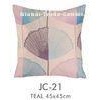 Custom Feather / Cotton Decorative Throw Pillows For Couch , Chair Cushion Cover