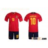 2012-2013 Spain #10 Fabregas Red Jersey & Short