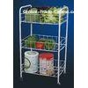 12 mm 3 TIER Metal Wire Shelves, Fruit Vegetable Trolleys JP-33