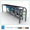 Bus shelter solar energy