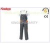 Grey and Orange DurableS-XXXL Power Workwear Uniform Bib Trouser