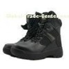 Breathable Waterproof Leather Military Climbing Boots With Rubber Toe