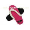 Soft Cotton Flip Flops Disposable Hotel Slippers For Outdoor / Beach