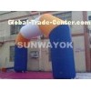 air tight version 12 x 6mH inflatable arch , inflatable start finish arch For sport games