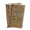 Recyclable Multi Color OEM Multiwall Paper Bags / Kraft Paper Sacks for Seeds , Fertilizer , Flour