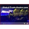 6 Seats Electric 7D Simulator Cinema 6 Dof Motion Platform 220V 5.50KW