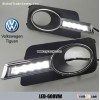 Volkswagen VW Tiguan DRL LED Daytime Running Lights driving daylight