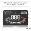 Latest E300 OEM OBD2 First 2D Car HUD Head Up Display Shift Reminding Universal HUD