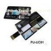 Custom Logo USB 2.0 Credit Card USB Drive Hello Kitty With Full Color
