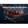 Professional 7D Motion Cinema Mobile Movie Theater Blow Air / Water To Face