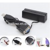 Multi port 3tracks mini msr magnetic stripe swipe card reader magnetic card readers
