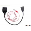 Fiat 3 Pin to OBD2 16 Pin OBD Diagnostic Cable Car Fault Code Cable Diagnostic Connector