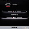 LED door scuff plate lights for Audi A6L C7 door sill plate light sale