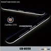 Car Door sill scuff plate Guards threshold LED light For Cadillac CTS