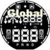 Universal Car HUD Head Up Display OBDII KMH / MPH Overspeed  Alarm