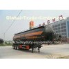 27cbm ash tank semi trailer with three axles optional power unit and color