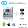 2016 new DC 12V-18V SIP WiFi apartments video door phone intercom system