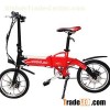 16 Inches 240W 36V 10AH Smart Household Light Electric Folding Bikes