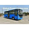 Double Doors 7.8m 27 Seater Minibus for trip Euro III Diesel Engine 9000 kg