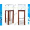 Retail Shop Glass Display Showcases / Pedestal Glass Display Counter