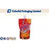 Spout top Resealable Stand up Pouches for apple / banana juice