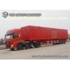 Q235 / Q345 60 Cubic / 70 Cubic Van Semi Trailer 3 Axle Box Trailer