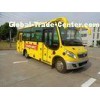 23 Passenger Small Yellow School Bus Safety For Kids Curb Weight 4680 , 4550 kg