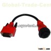 CY-DC166, Auto Diagnostic Cable, DB15P Male TO BENZ MB 16P Female