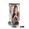 Mini three faces rotating light box