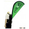 backpack banner, backpack flag, body flag