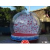 xmas inflatable snow globe/inflatable christmas snow globe