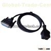 CY-DC232, Auto Diagnostic Cable, DB25P Female TO CHRYSLER 6P Male
