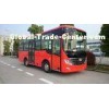 Natural Gas 7.3m Public City Bus 27 Seating Capacity 8500 Kg Hydraulic Drive